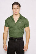 Jay Cee Men's Lightweight Mesh Casual Shirt
