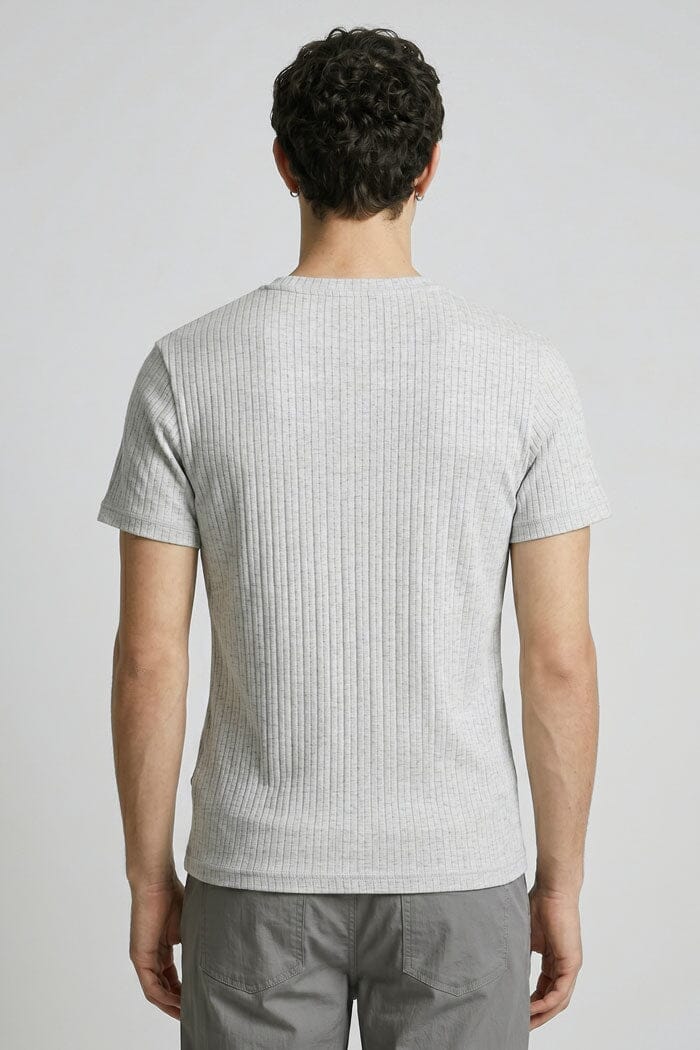Polo Republica Men's Drop Needle Jersey Tee Shirt