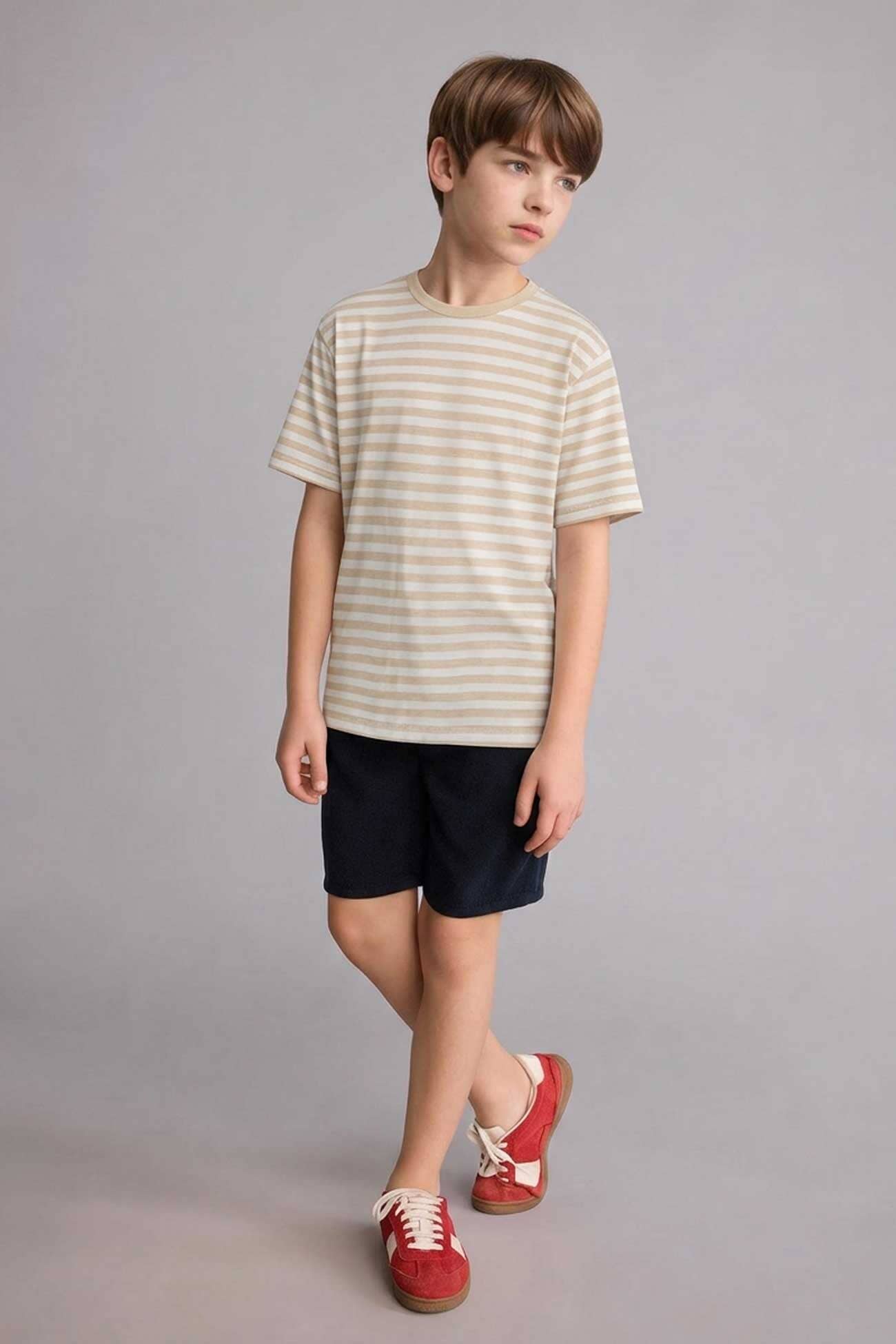 MNG Boy's Striped Tee Shirt