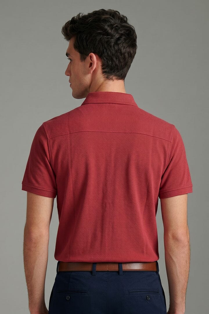 Jay Cee Men's Pique Casual Shirt