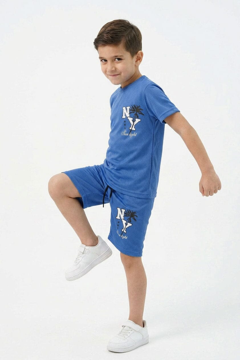 Kid's Sunlight Mesh Twin Set