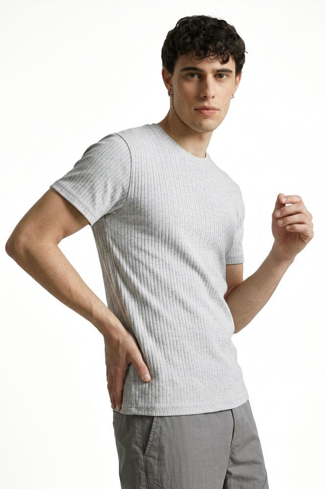 Polo Republica Men's Drop Needle Jersey Tee Shirt