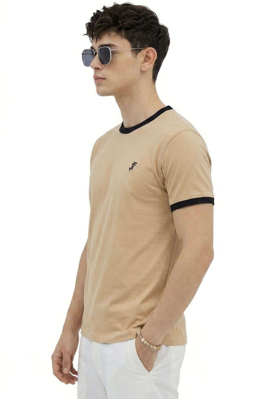 Jay Cee Men's Ringer Tee Shirt