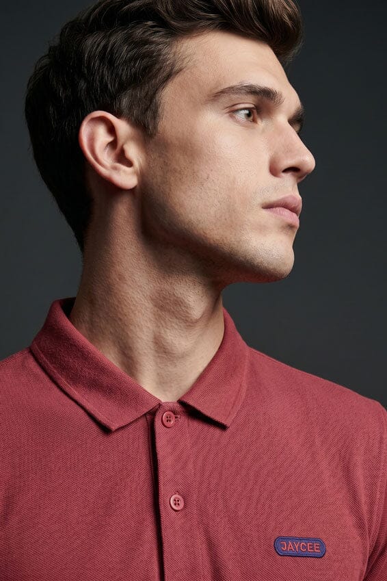 Jay Cee Men's Pique Casual Shirt