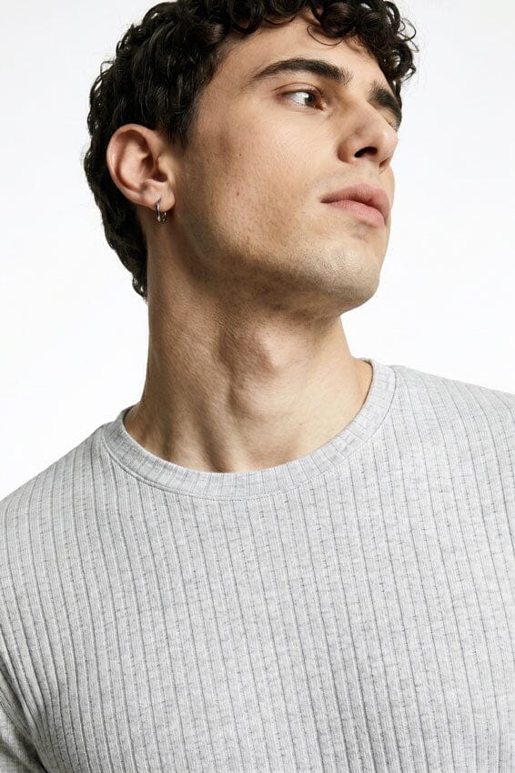 Polo Republica Men's Drop Needle Jersey Tee Shirt
