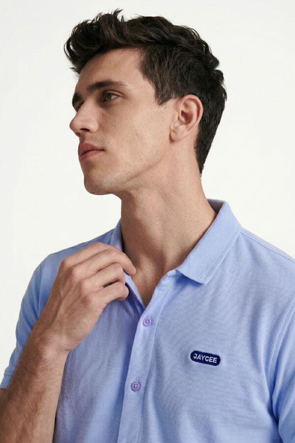 Jay Cee Men's Pique Casual Shirt
