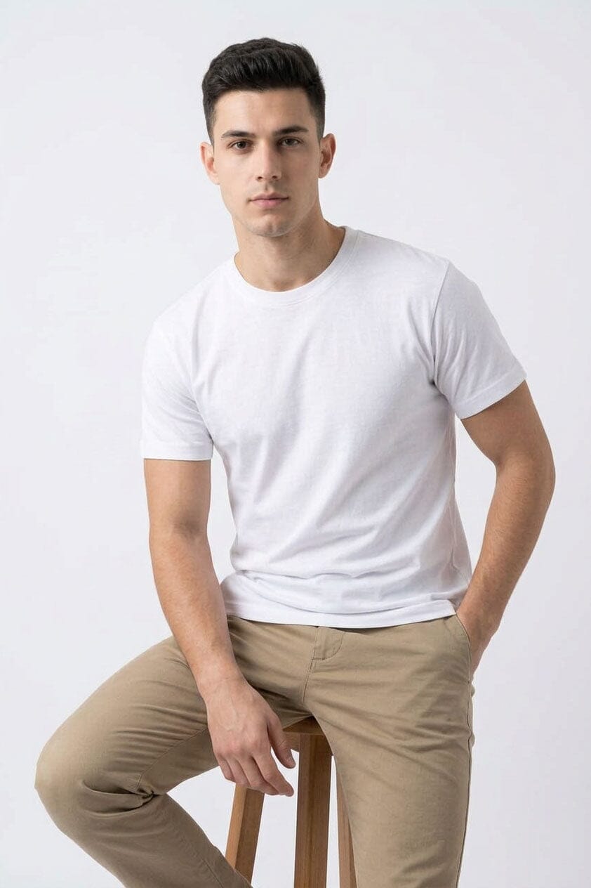 FM Men's Basic Tee Shirt