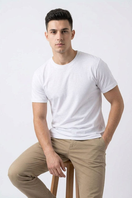 FM Men's Basic Tee Shirt